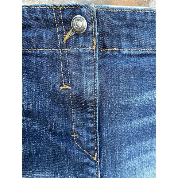 Women's Tommy Hilfiger Blue Denim Mini Skirt Plus‎ Size 18 Y2K - Picture 4 of 8